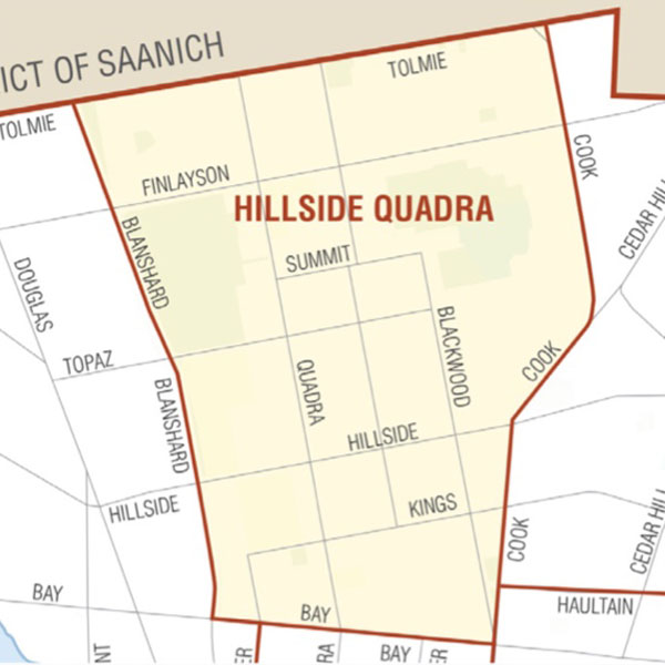 Hillside Quadra Map
