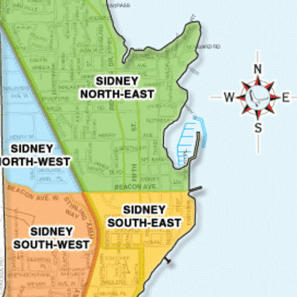 Sidney Map