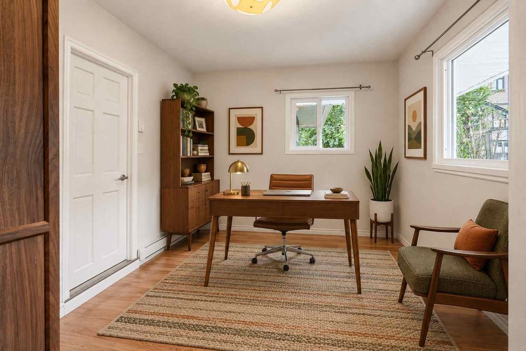 Staged Office Bedroom