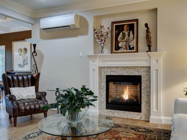 high efficiency gas fireplace